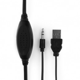 Акустич. система 2.0 Gembird SPK-203, 6Вт, МДФ, рег.громкости, черный