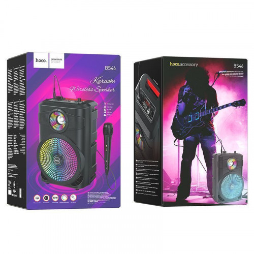 Колонка портативная HOCO BS46 black