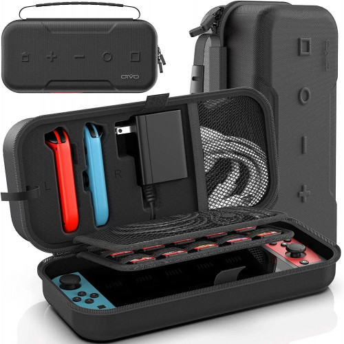 Защитный Чехол для Nintendo Switch 2/ Switch Oled Чёрный (OIVO IV-SW340)