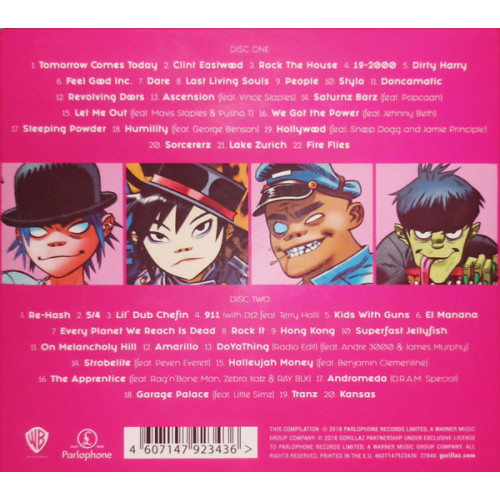 GORILLAZ STAR MARK GH 2018 2CD (Star Mark)