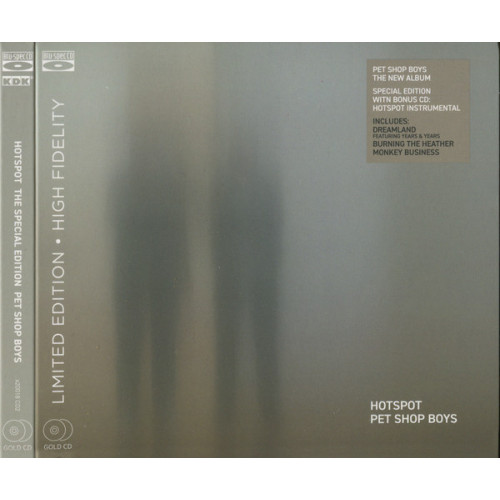 PET SHOP BOYS "Hotspot" Limited Edition 2CD (Star Mark)