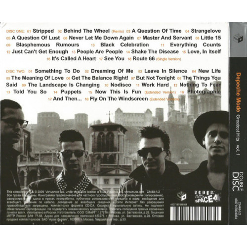 DEPECHE MODE STAR MARK GH Part 1 2CD (Star Mark)