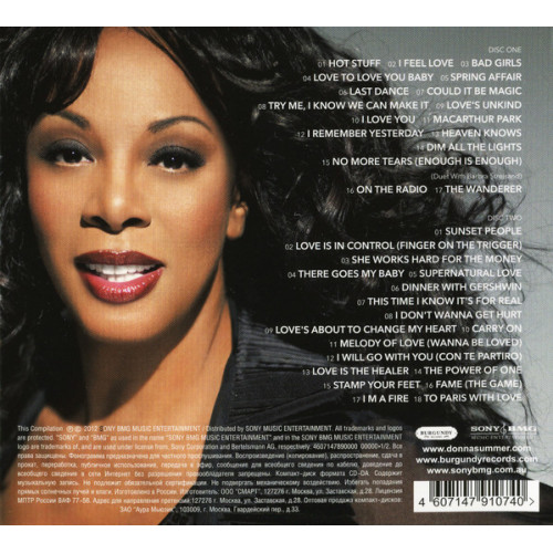 DONNA SUMMER - GREATEST HITS (Star Mark)