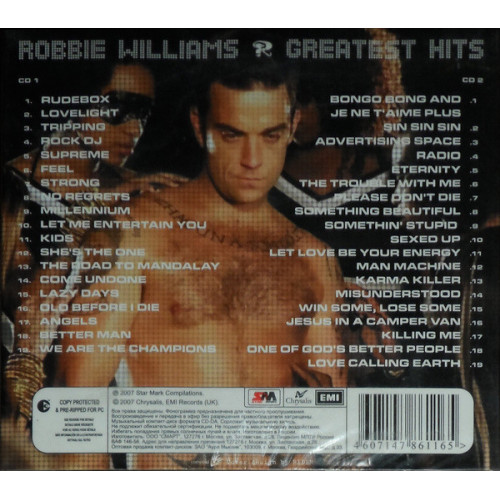 WILLIAMS ROBBIE STAR MARK GH 2CD (Star Mark)