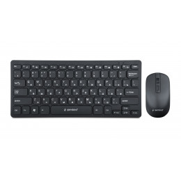 Комплект клавиатура + мышь беспроводная Gembird KBS-9100