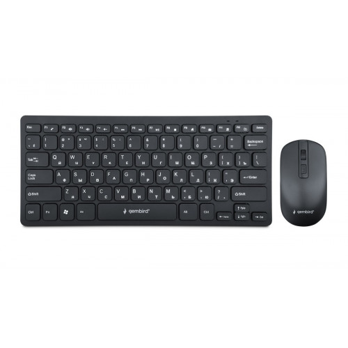 Комплект клавиатура + мышь беспроводная Gembird KBS-9100
