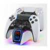 Зарядная станция для 2-х геймпадов Playstation DualSense (OIVO IV-P5322B) (PS5)