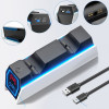 Зарядная станция для 2-х геймпадов Playstation DualSense (OIVO IV-P5322B) (PS5)