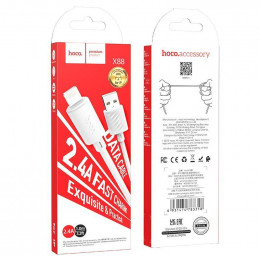Кабель HOCO X88 Type-C(m) to Lightning(m) белый (1.0м, 27W)