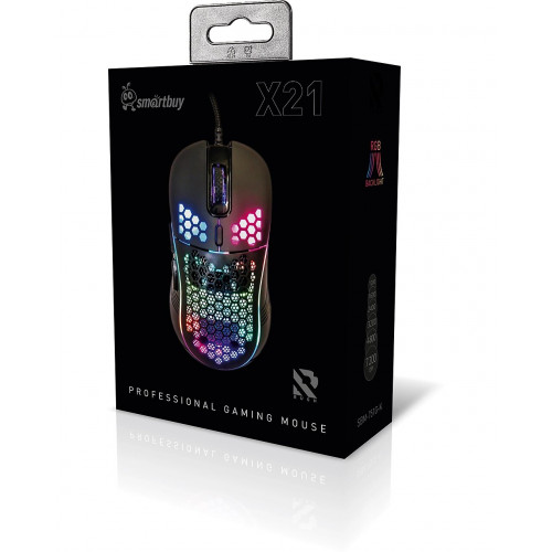 Опт. мышь Smartbuy® RUSH X21 черная Игровая