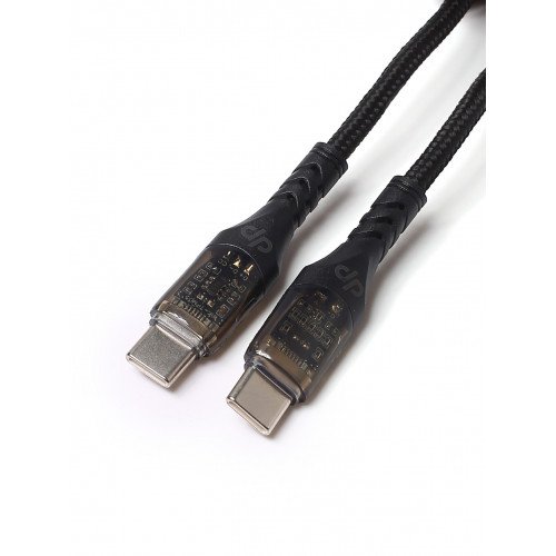 Кабель Digitalpart TC-350T USB-C to USB-C (100W), черный
