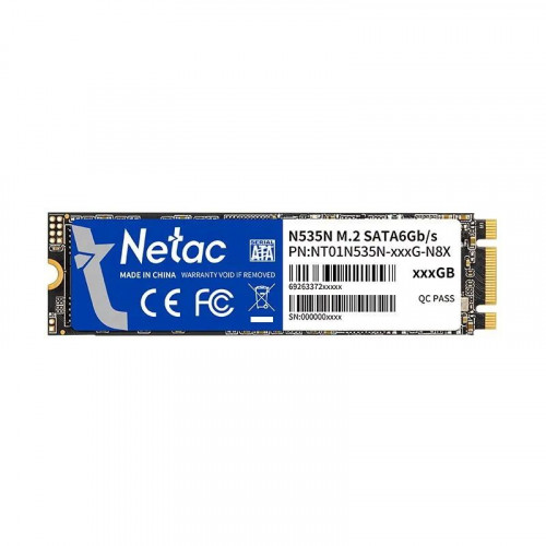 Накопитель внутренний M.2 2280 SATAIII 2TB Netac N535N NT01N535N-002T-N8X