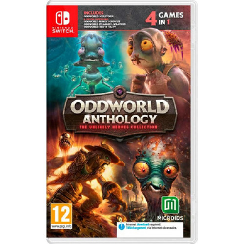 Oddworld Anthology The Unlikely Heroes Collection [Nintendo Switch, русские субтитры]H1
