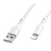 Кабель USB2.0 AM - Lightning USAMS U68 US-SJ500 1м белый SJ500USB02
