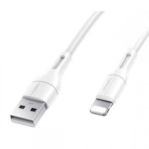 Кабель USB2.0 AM - Lightning USAMS U68 US-SJ500 1м белый SJ500USB02