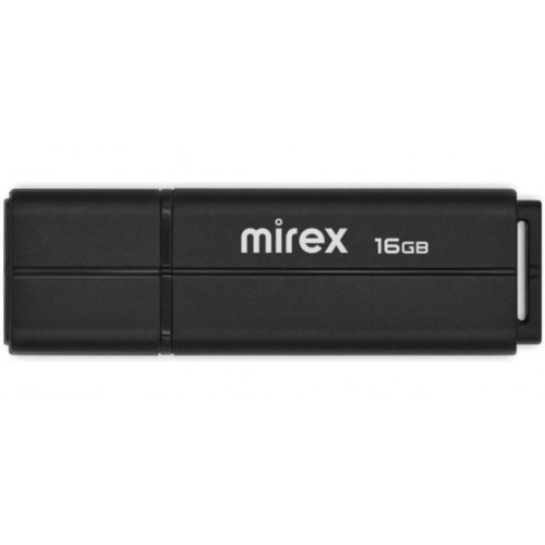 USB флэш-накопитель Mirex LINE BLACK 16GB (ecopack)