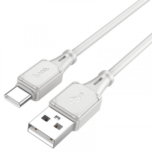 Кабель HOCO X101 USB - Type-C, 3A, 1м, (Силиконовый), gray