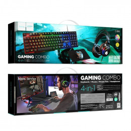Игровой набор HOCO DI86 мышь+клавиатура+гарнитура+ков.