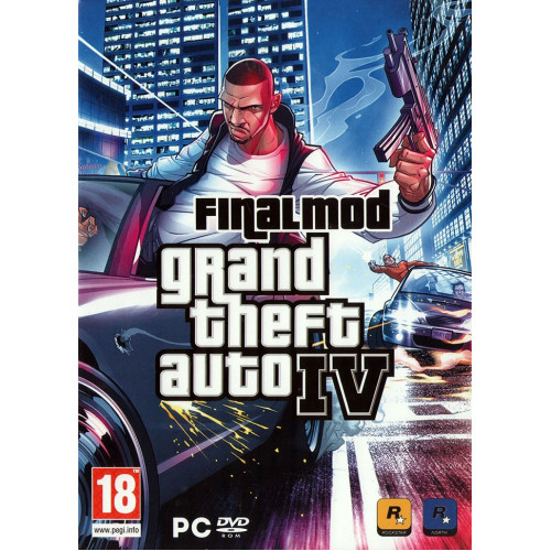 GTA 4 FINAL MOD: 250 ВШИТЫХ МОДИФИКАЦИЙ, HD ТЕКСТУРЫ Репак (DVD) PC