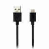 Кабель SmartBuy MicroUSB длина 15 см черный <3 А iK-020/100
