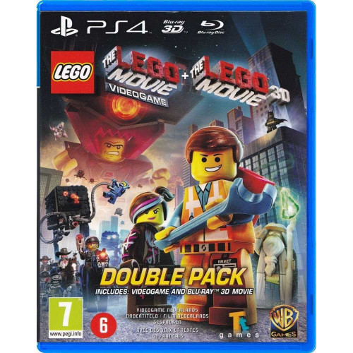 LEGO Movie Videogame & LEGO Movie 3D - Double Pack [PS4, русские субтитры]