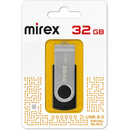 USB флэш-накопитель Mirex SWIVEL BLACK 32GB (13600-FMURUS32)