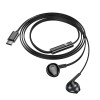 Наушники HOCO M115 c микрофоном , Type-C, Black