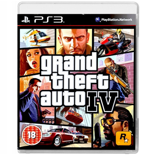 GTA 4 - Grand Theft Auto IV [PS3, английская версия]
