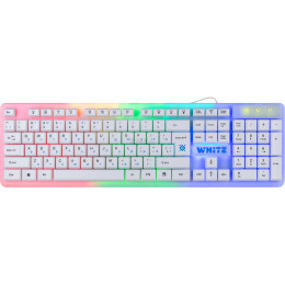 Клав-ра Defender GK-172 игровая проводная USB 1.5м, white
