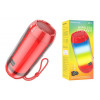 Колонка портативная BOROFONE BR25 Crazy (с подсветкой) red