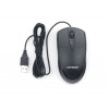 Мышь проводная Гарнизон GM-220XL, 3кн, 1000 DPI, 2м, черный, коробка