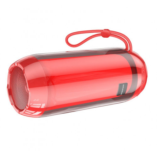 Колонка портативная BOROFONE BR25 Crazy (с подсветкой) red