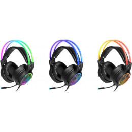 Игровая гарнитура Defender Cosmo PRO объемный звук 7.1, RGB, 2.1 м (Страна происхождения Китай) Артикул 64536