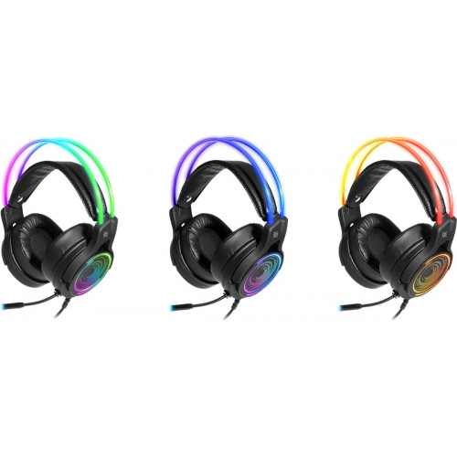 Игровая гарнитура Defender Cosmo PRO объемный звук 7.1, RGB, 2.1 м (Страна происхождения Китай) Артикул 64536