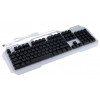 Клавиатура игровая проводная Gembird KB-G710M-S, 104кл, 12Fn, MultiRainbow, метал.корпус, 19кл anti-ghosting, 1.5м, серебристый/черный