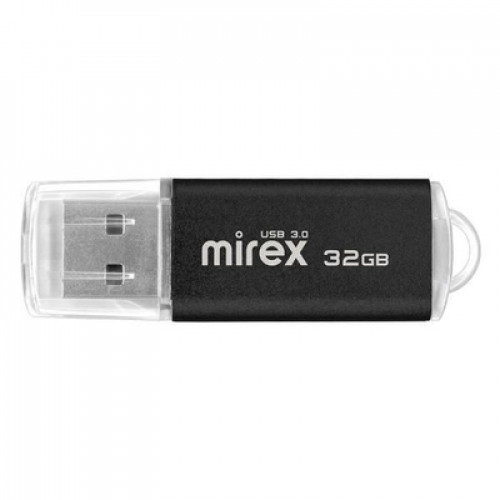 USB 3.0 флэш-накопитель 32 ГБ Mirex UNIT BLACK 32GB (ecopack)