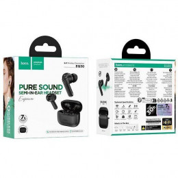 Наушники TWS HOCO EQ30 black (BT6.0)
