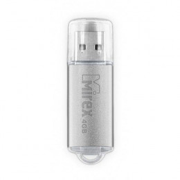 USB флэш-накопитель Mirex UNIT SILVER 4GB 13600-FMUUSI04