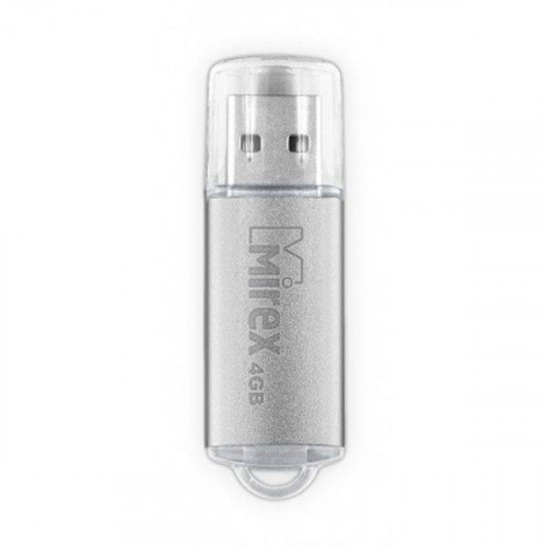 USB флэш-накопитель Mirex UNIT SILVER 4GB 13600-FMUUSI04