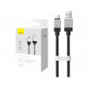 Кабель Baseus CoolPlay Series Fast Charging USB to Type-C 100W 1м черный