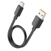 Кабель HOCO X96 USB - Type-C(m) , черный (0,25м, 100W)