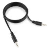 Кабель аудио Cablexpert CCA-404-2M, Jack 3.5(M)/Jack 3.5(M), 3pin, 2м, черный, пакет