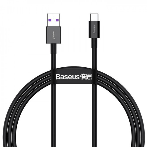 Кабель Baseus Superior Series Fast Charging Data USB to Type-C 66W 1м черный