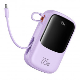 Внешний аккумулятор Baseus Qpow Pro Digital Display Fast Charge 20000мАч 22,5Вт сиреневый