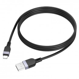 Кабель HOCO X109 USB - Lighting , 3м, (Силиконовый), black