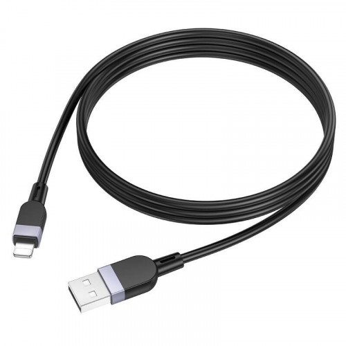 Кабель HOCO X109 USB - Lighting , 3м, (Силиконовый), black