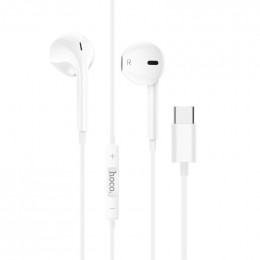 Наушники HOCO M101 Pro с микрофоном (Type-C), цвет белый