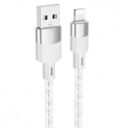 Кабель HOCO X99 USB - Lighting, 3A, 1м, (Силиконовый), Gray
