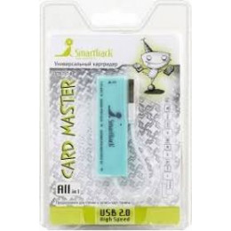 Картридер Smartbuy Blue (STR-717 -B)