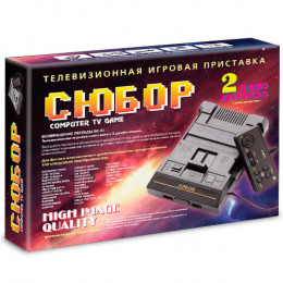 Игровая приставка Dendy Сюбор Black 440-in-1 + пистолет